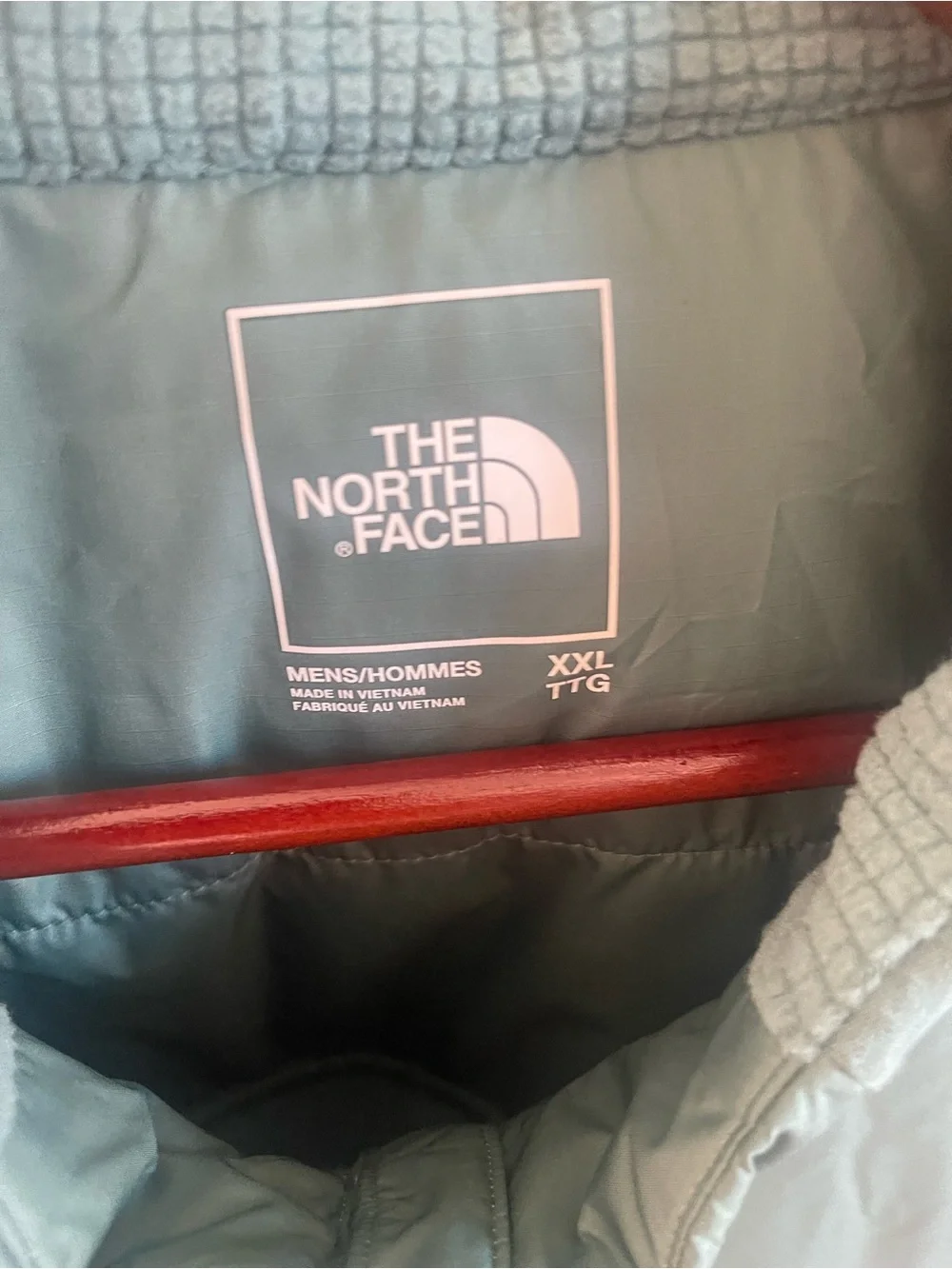 NWOT The North Face Green Insulated Vest
